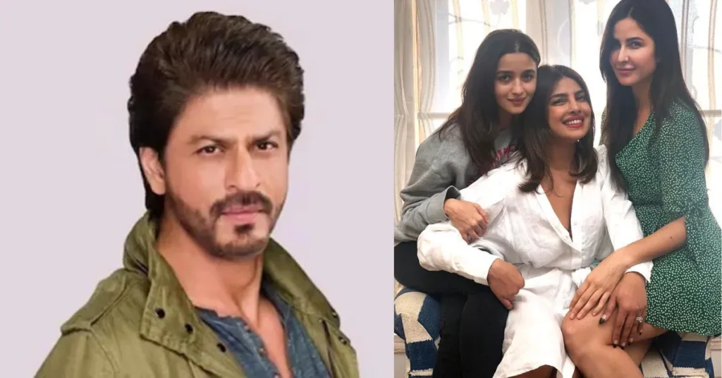 Shahrukh khan, Priyanka chopada, Alia bhatt, Kareena kapoor