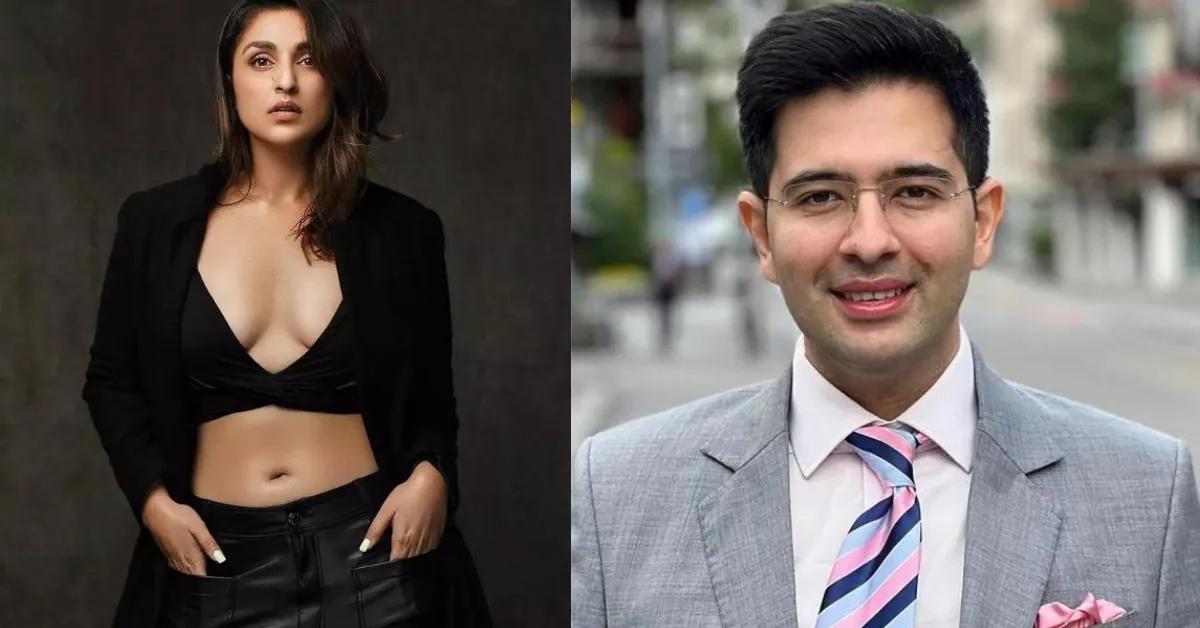 Parineeti Chopara and Raghav Chadha